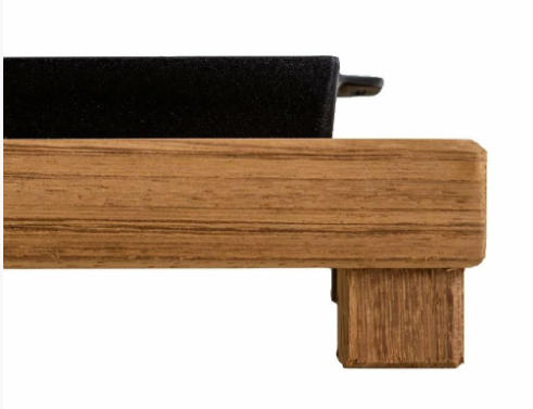 [Josper] Iroko Wood Support 27x27 - For basalt dish 20x20