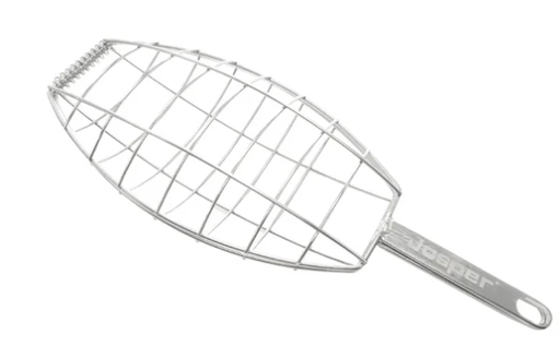 [JOS0403] Sea Bream Stainless Steel Grill Holder (35x20cm)